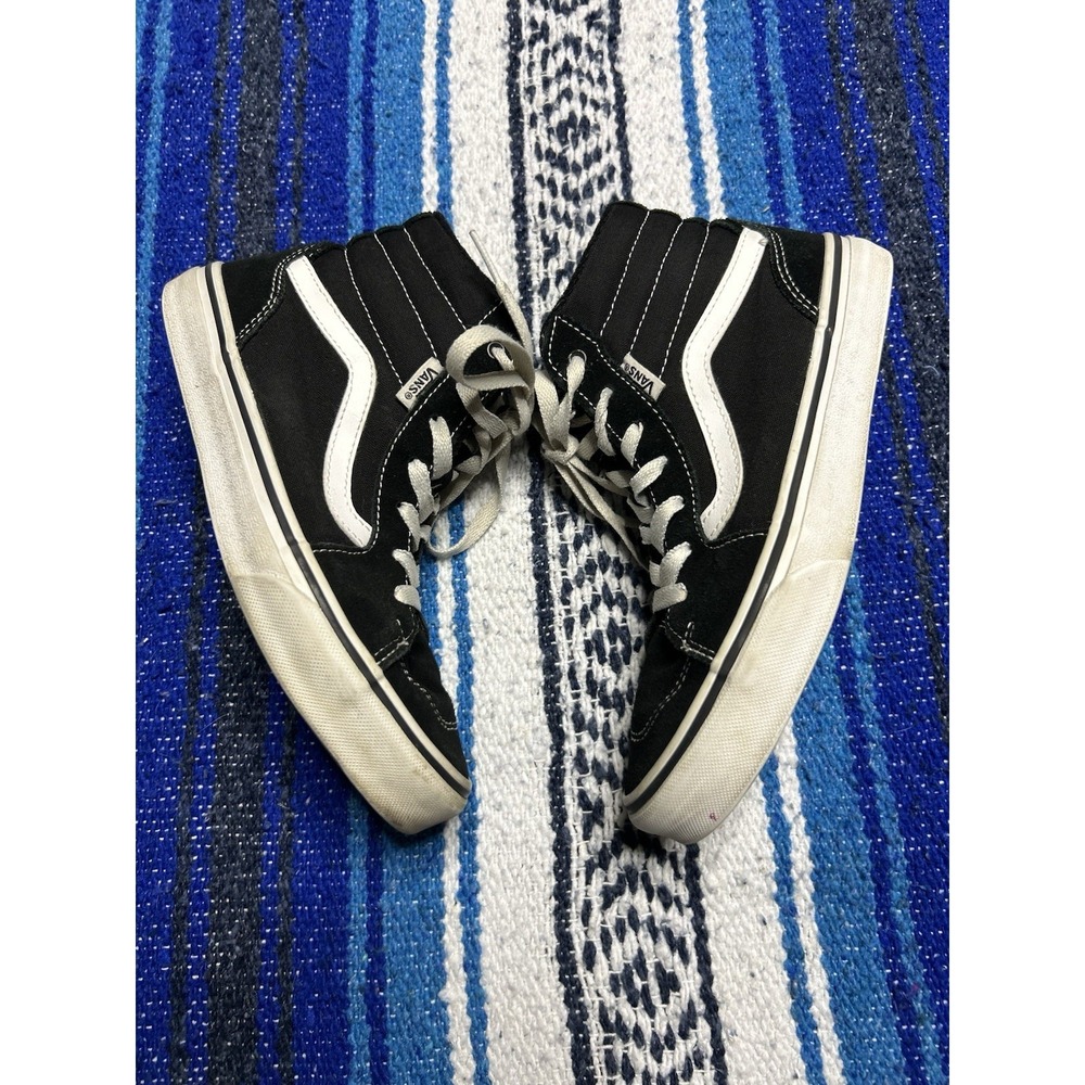 VANS Sk8 Hi Filmore High-Top Skate Sneaker Youth Kids Size 4 Black